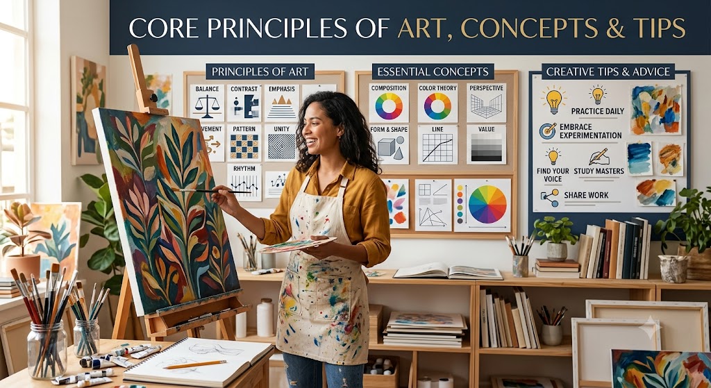 Core Principles of Art, Concepts and Tips