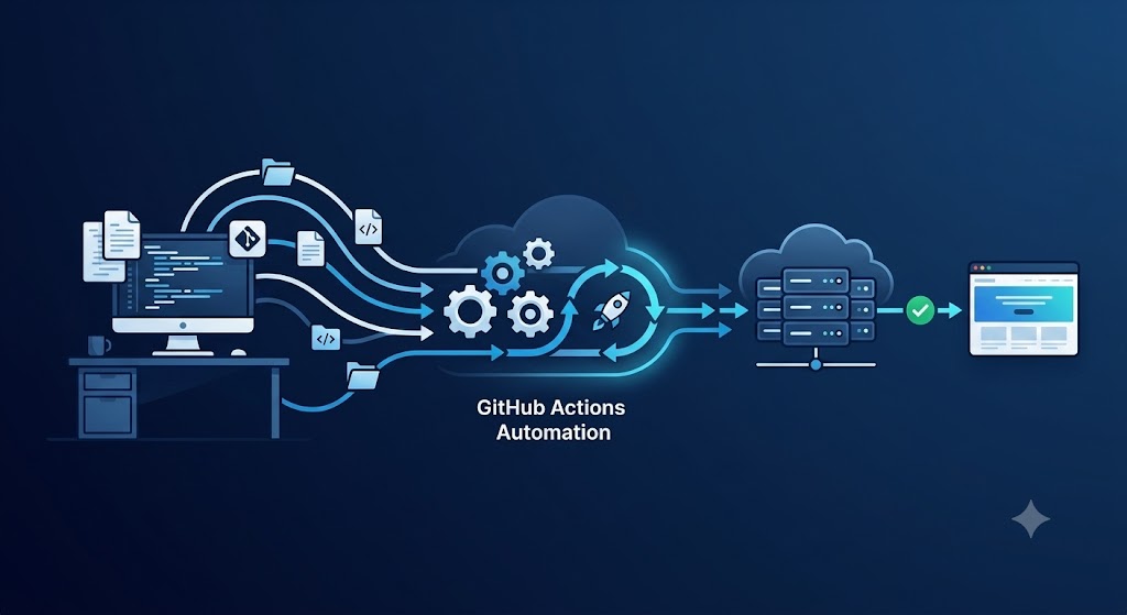 Автоматическая публикация Hugo-сайта через GitHub Actions: современный подход