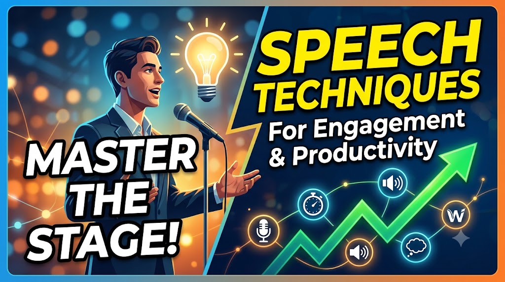 Mastering the Stage: 10 Core Speech Techniques for Engaging Delivery Success